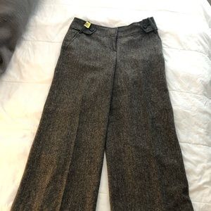 LOFT Wide legged wool pants